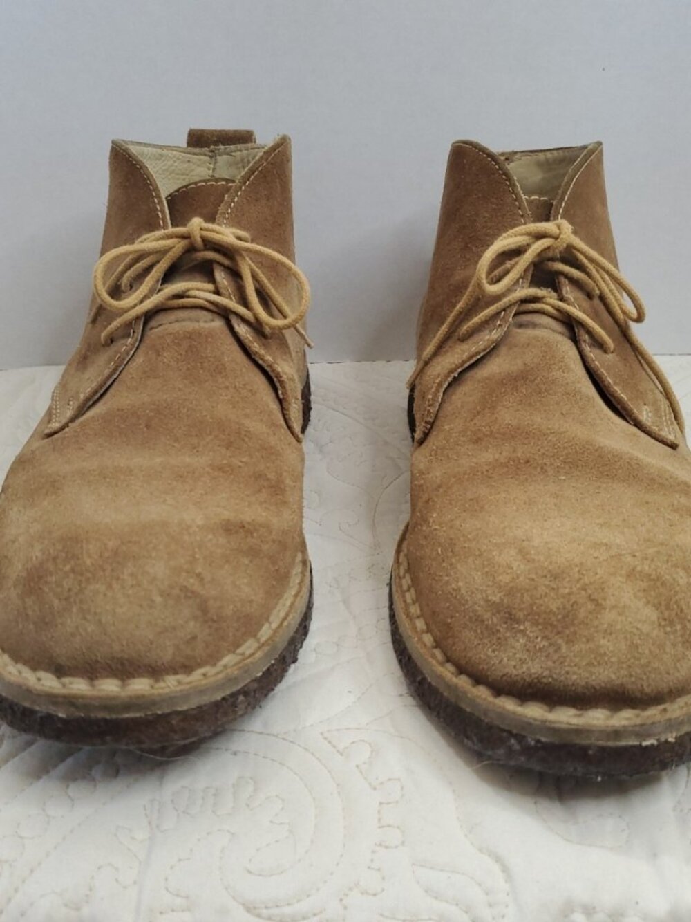 Cabela's Men's Chukka Boot Size 12M Suede Leather Outdoors Cabin Casual Camp - Picture 3 of 11
